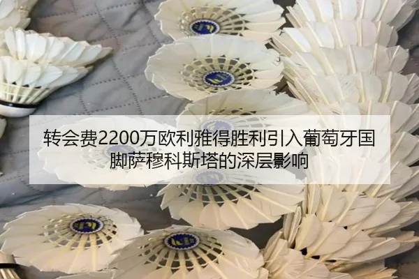 转会费2200万欧利雅得胜利引入葡萄牙国脚萨穆科斯塔的深层影响